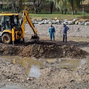 ZAČÍNÁ VÝSTAVBA NOVÉHO WAKEPARKU V PŘÍBRAMI V AREÁLU NOVÉHO RYBNÍKA.