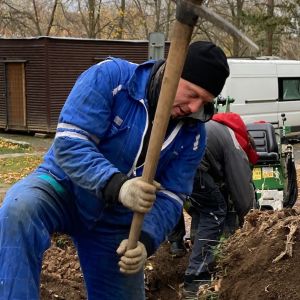 VÝSTAVBA WAKEPARKU V PB POKRAČUJE.  BAGROVÁNÍ, BAGROVÁNÍ A ZASE BAGROVÁNÍ