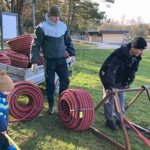 VÝSTAVBA WAKEPARKU V PB POKRAČUJE.  BAGROVÁNÍ, BAGROVÁNÍ A ZASE BAGROVÁNÍ